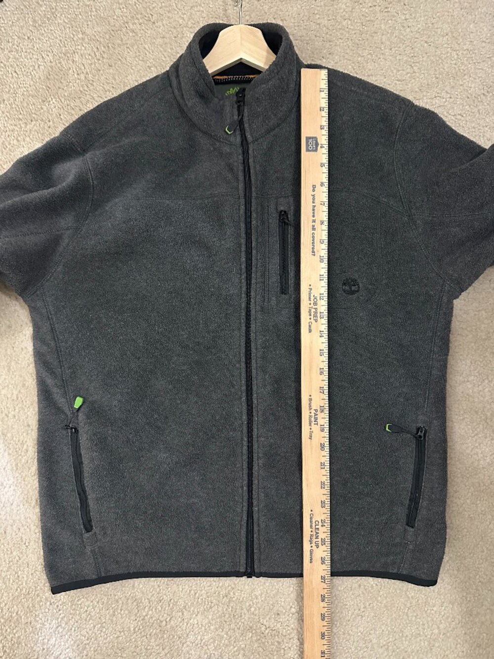 Timberland mens fleece jacket L